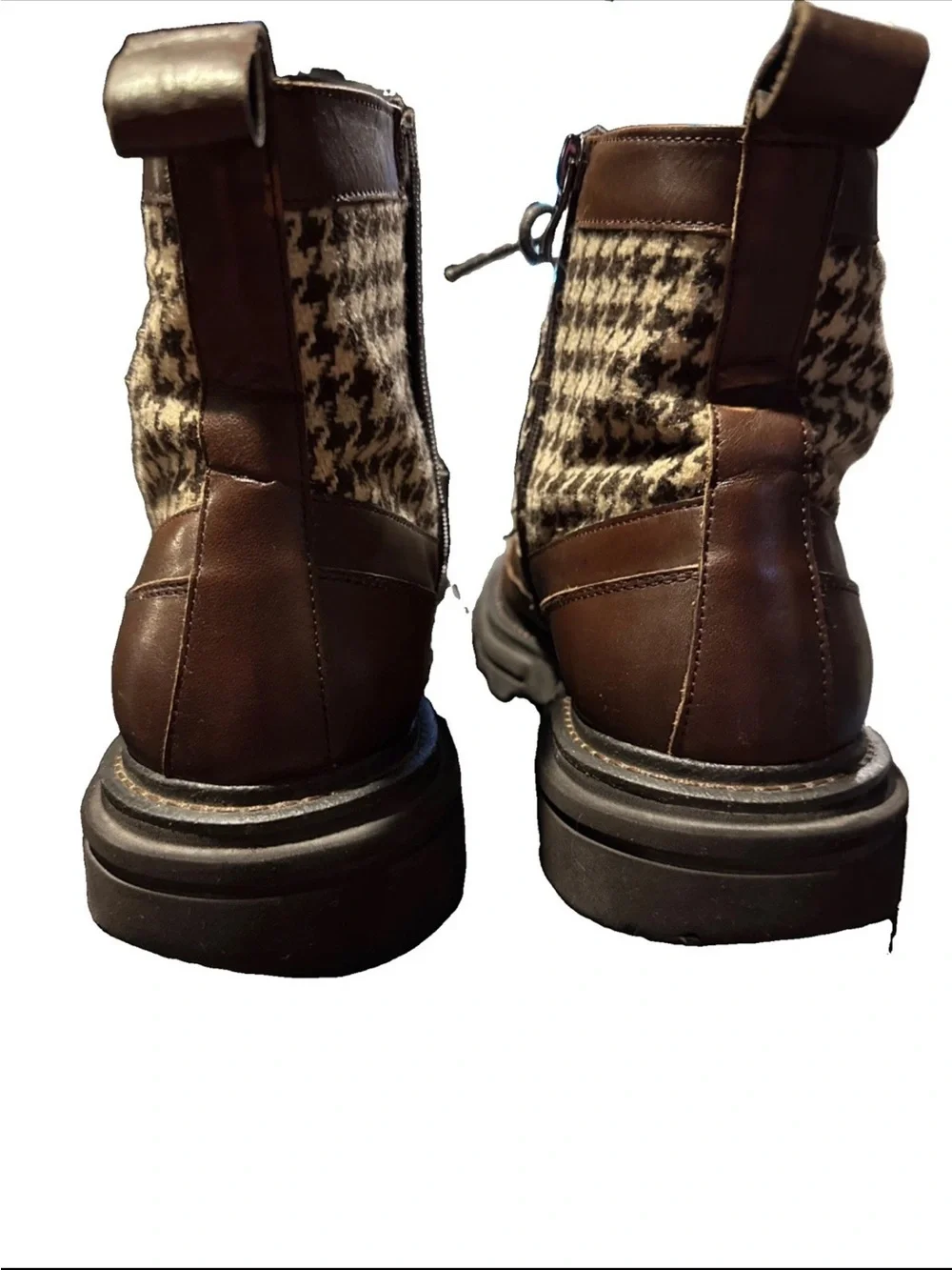 Mark Nolan Brown Men's Lace-Up Boots